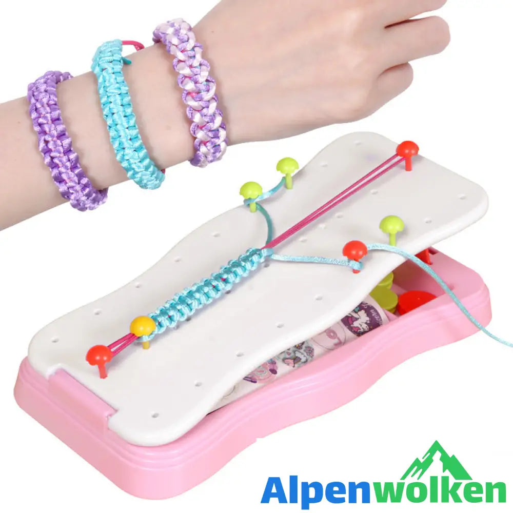 Alpenwolken - DIY Handseilflechter-Set