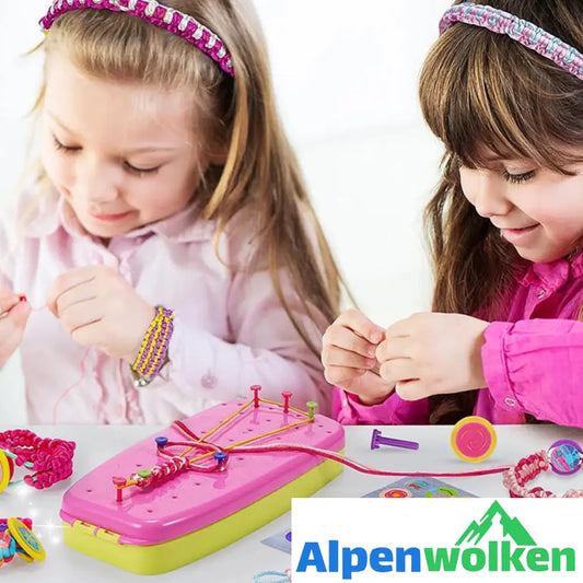 Alpenwolken - DIY Handseilflechter-Set