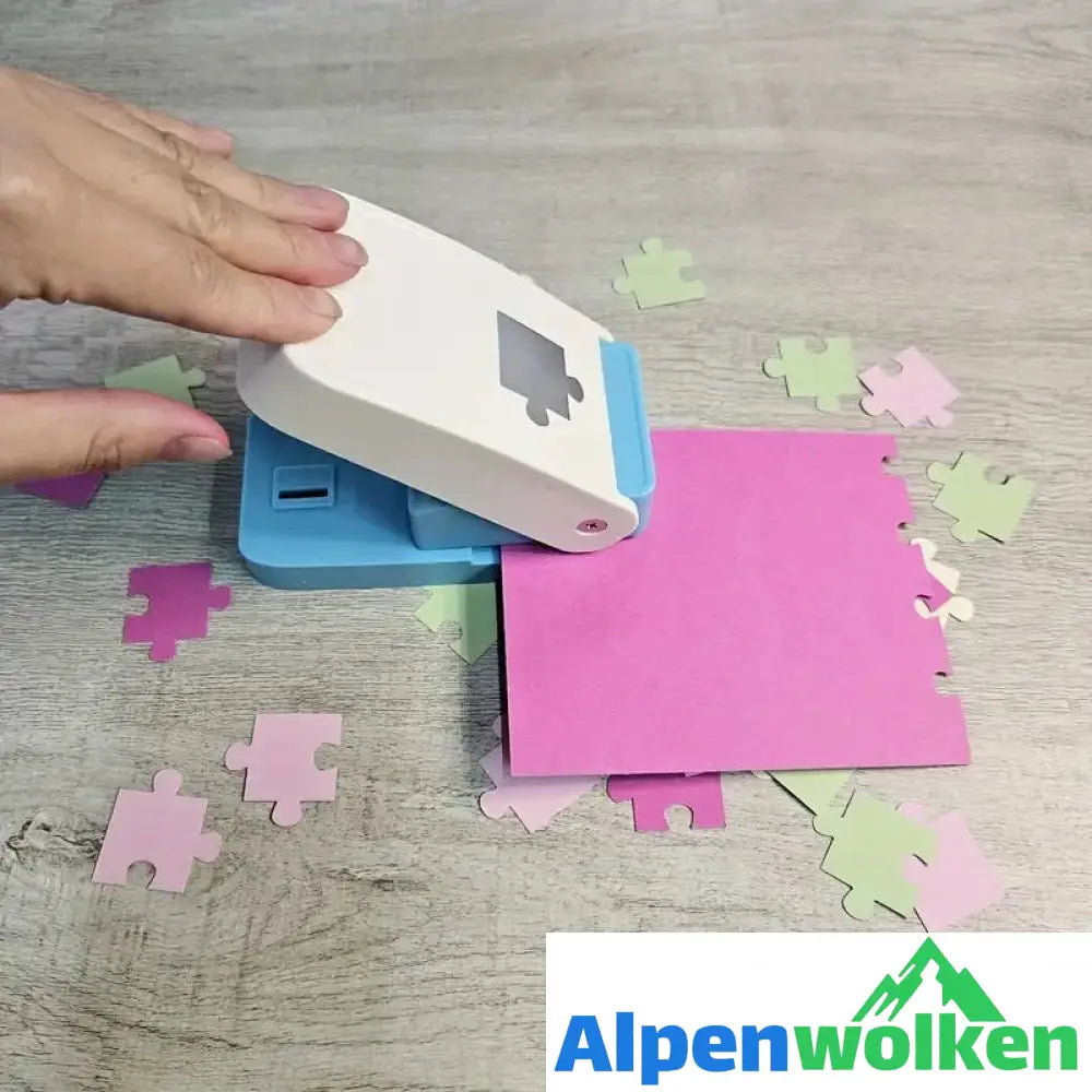 Alpenwolken - DIY Jigsaw Punch for Crafting - Perfect for Precise Cuts and Creative Projects