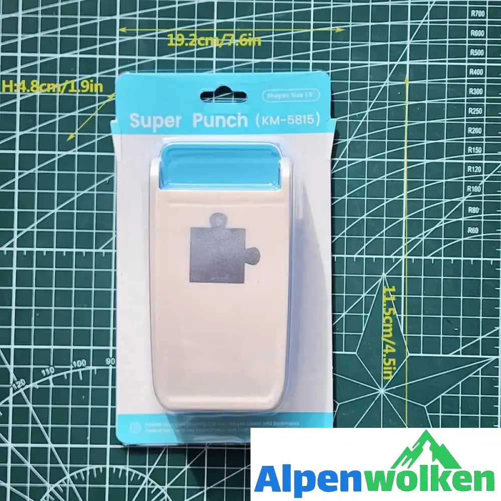 Alpenwolken - DIY Jigsaw Punch for Crafting - Perfect for Precise Cuts and Creative Projects