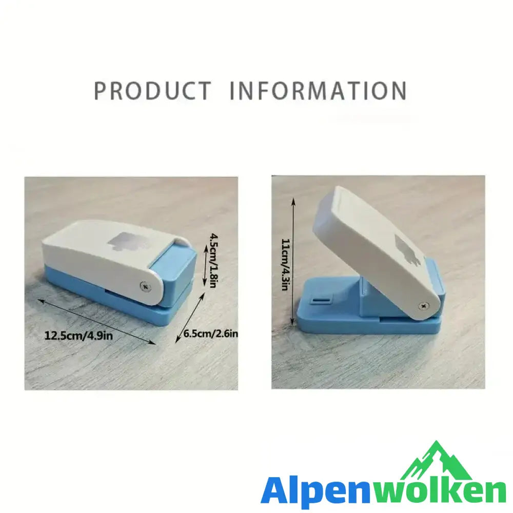 Alpenwolken - DIY Jigsaw Punch for Crafting - Perfect for Precise Cuts and Creative Projects