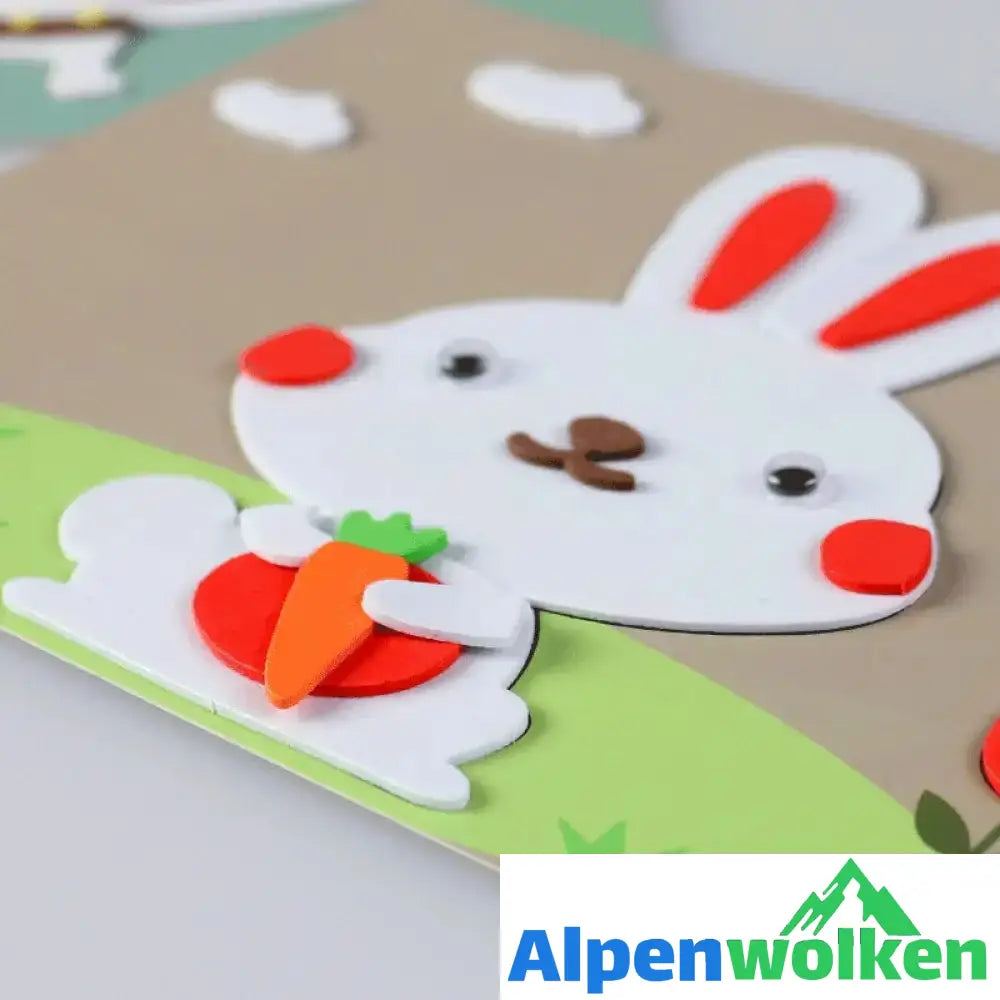 Alpenwolken - DIY Kinder Handgemachte Aufkleber