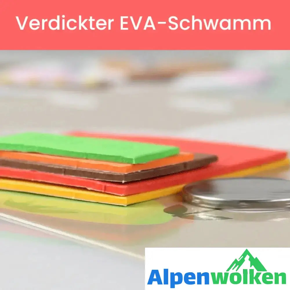 Alpenwolken - DIY Kinder Handgemachte Aufkleber