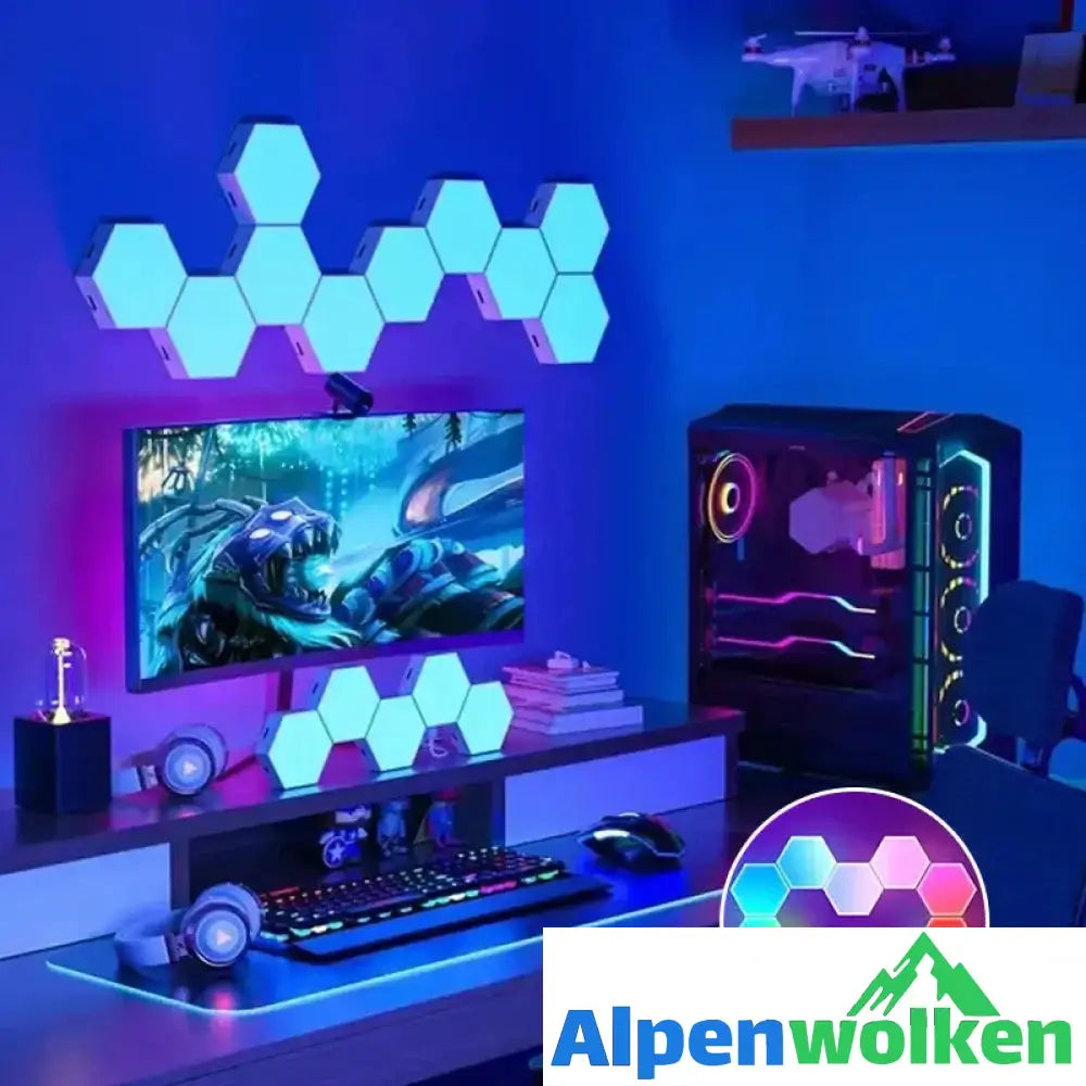 Alpenwolken - DIY modulares Quantum-Nachtlicht