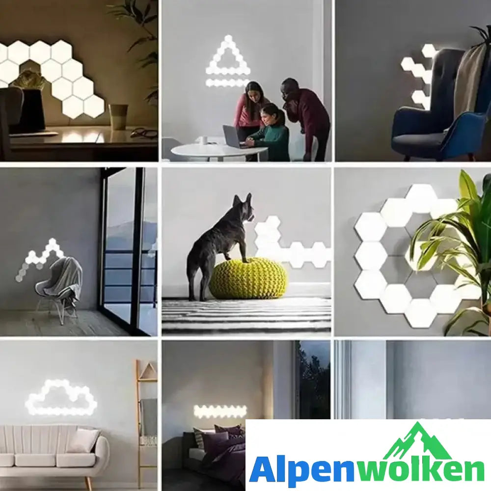 Alpenwolken - DIY modulares Quantum-Nachtlicht