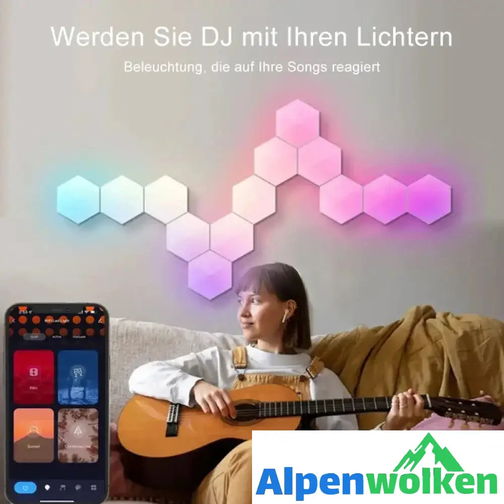 Alpenwolken - DIY modulares Quantum-Nachtlicht