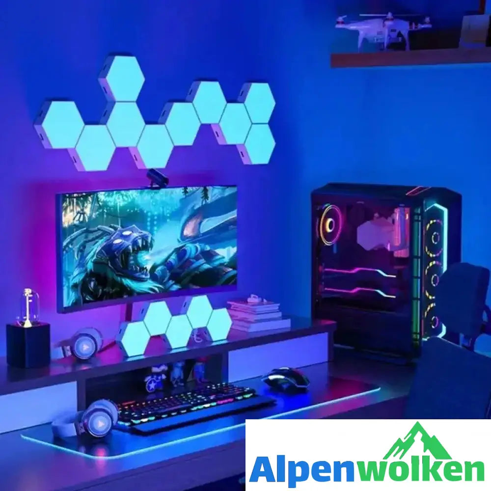 Alpenwolken - DIY modulares Quantum-Nachtlicht