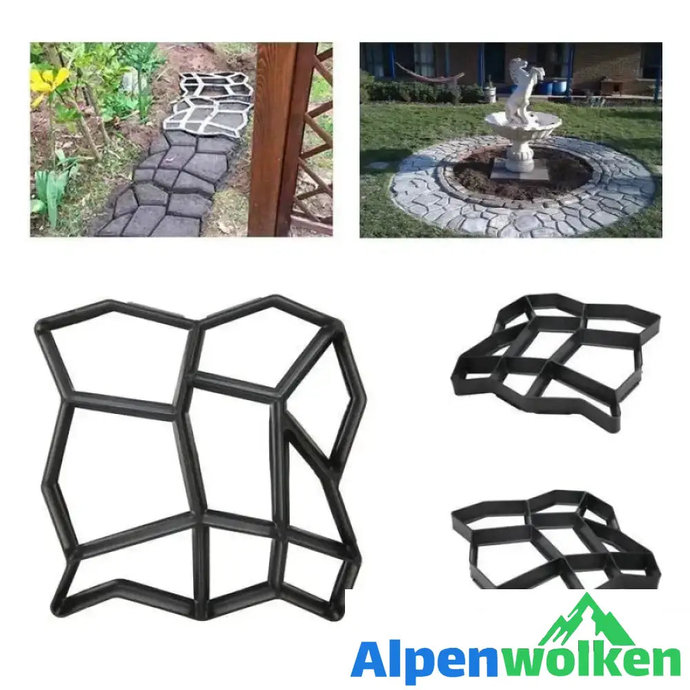 Alpenwolken - DIY Pflastern Form（36 * 36cm）