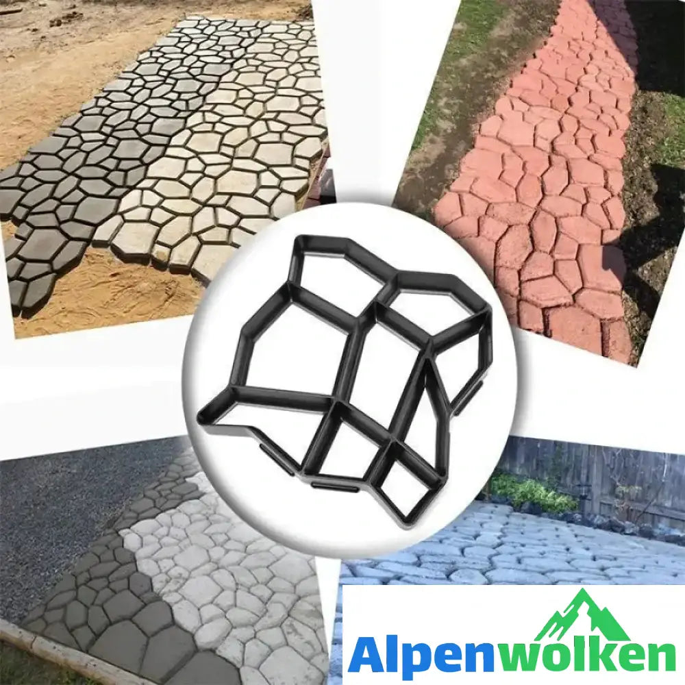 Alpenwolken - DIY Pflastern Form（36 * 36cm）