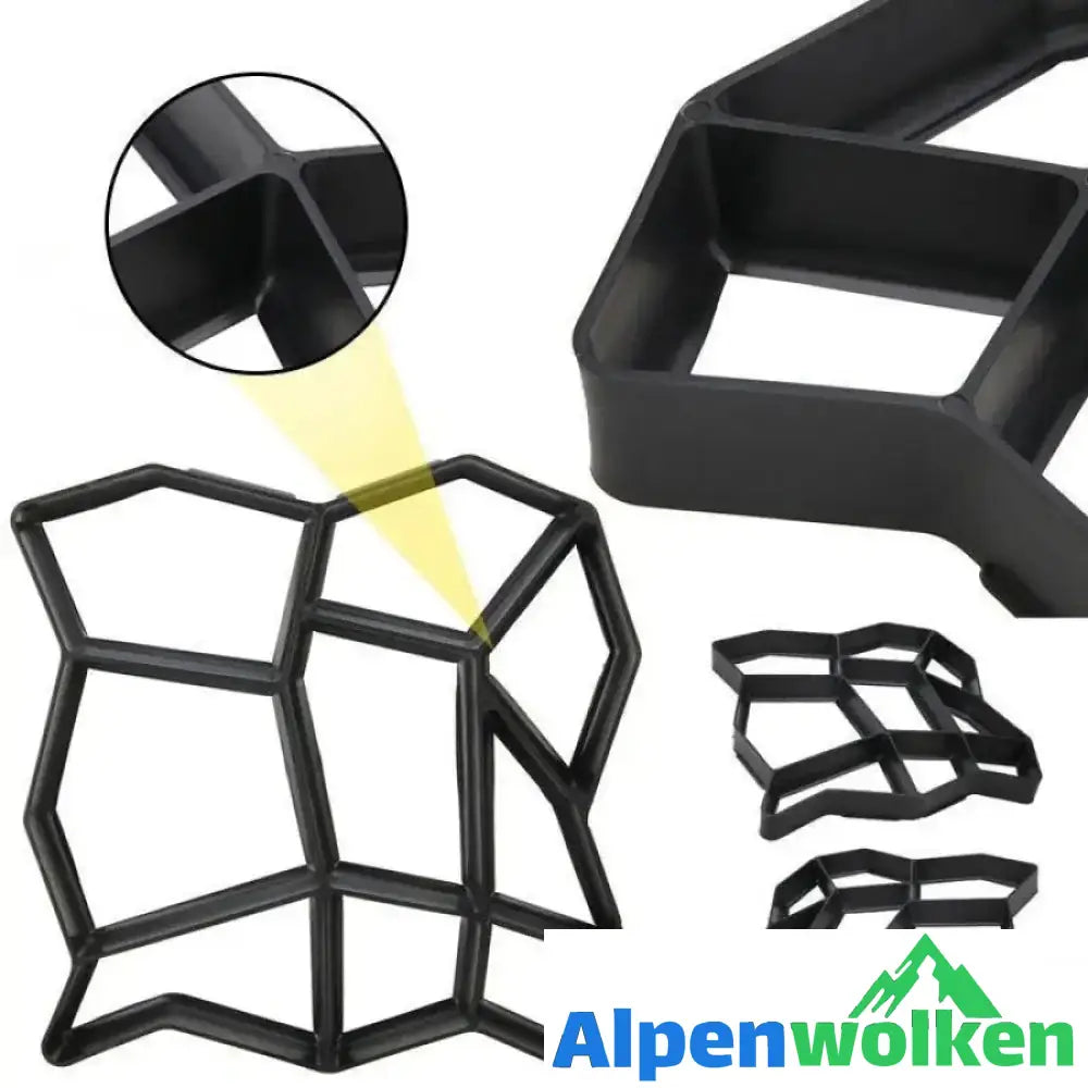 Alpenwolken - DIY Pflastern Form（36 * 36cm）