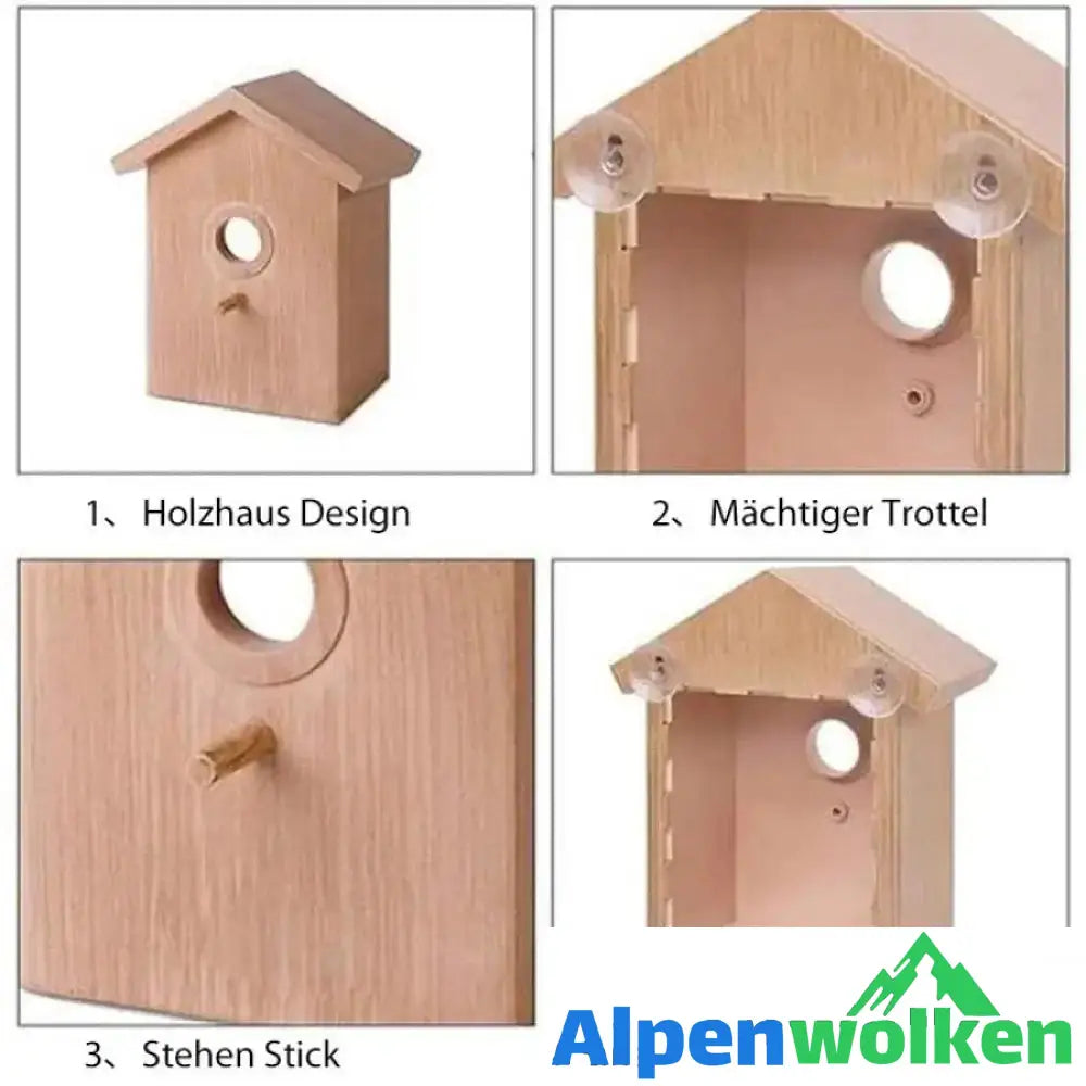 Alpenwolken - DIY Sucker Vögel-Nest