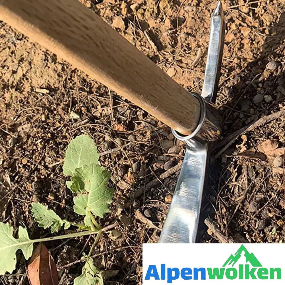 Alpenwolken - Doppelköpfige Spitzhacke aus Edelstahl