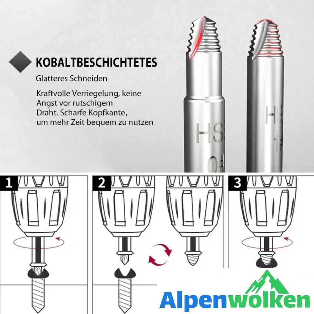 Alpenwolken - Doppelkopf-Schraubenausdreher