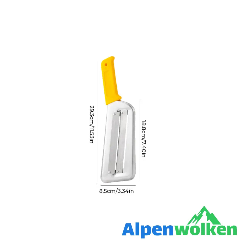 Alpenwolken - Doppelschichtschneider aus Edelstahl