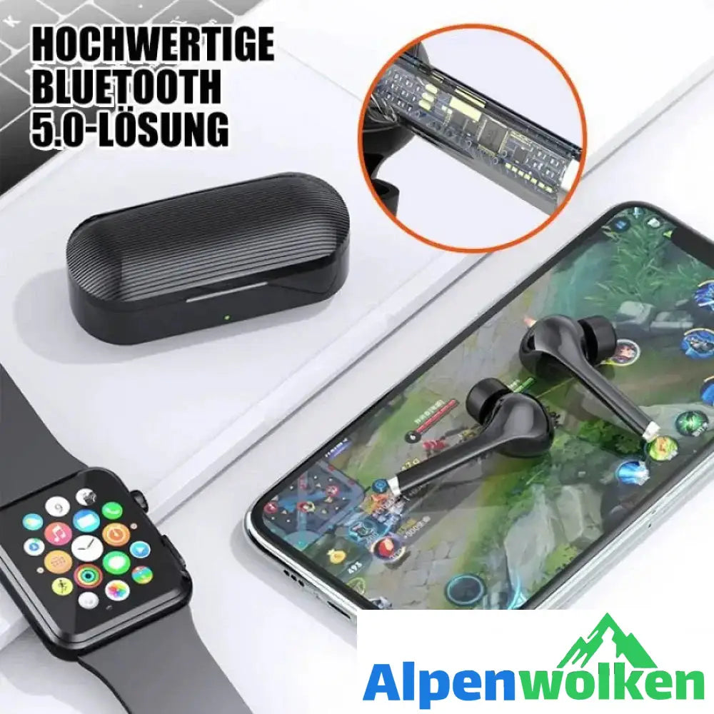 Alpenwolken - Drahtloses Bluetooth 5.0 Kopfhörer