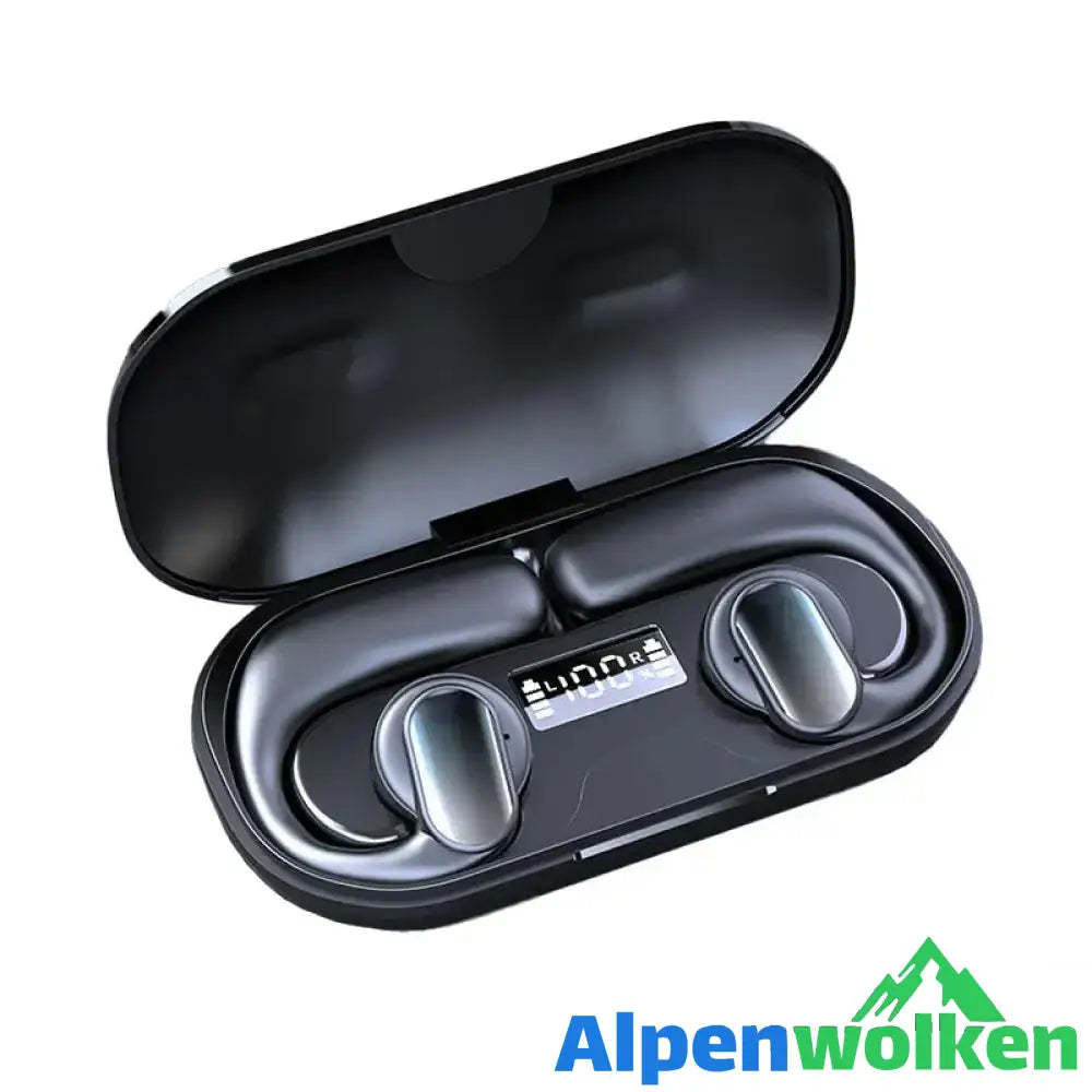 Alpenwolken - Drahtloses Bluetooth-Headset mit Knochenleitung