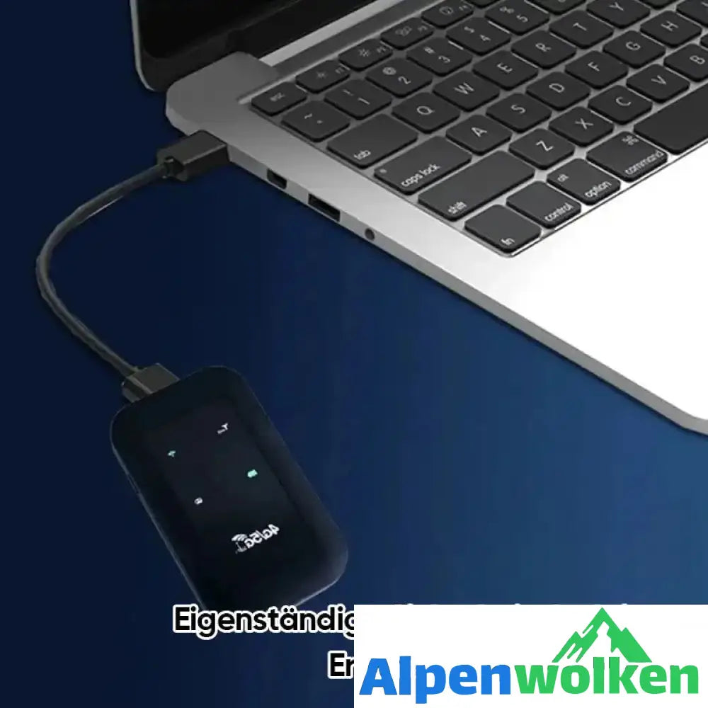 Alpenwolken - Drahtloses tragbares WLAN