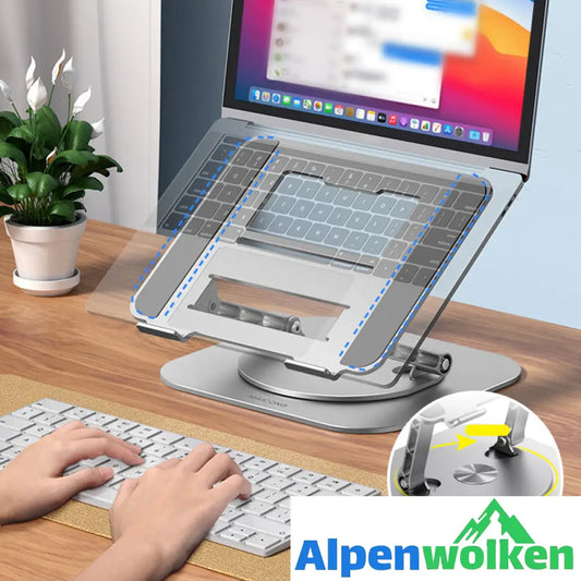 Alpenwolken - 💻Drehbare Laptophalterung aus Aluminiumlegierung