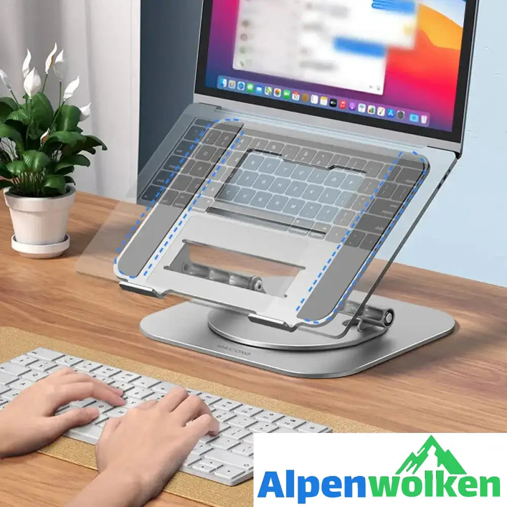 Alpenwolken - Drehbare Laptophalterung aus Aluminiumlegierung