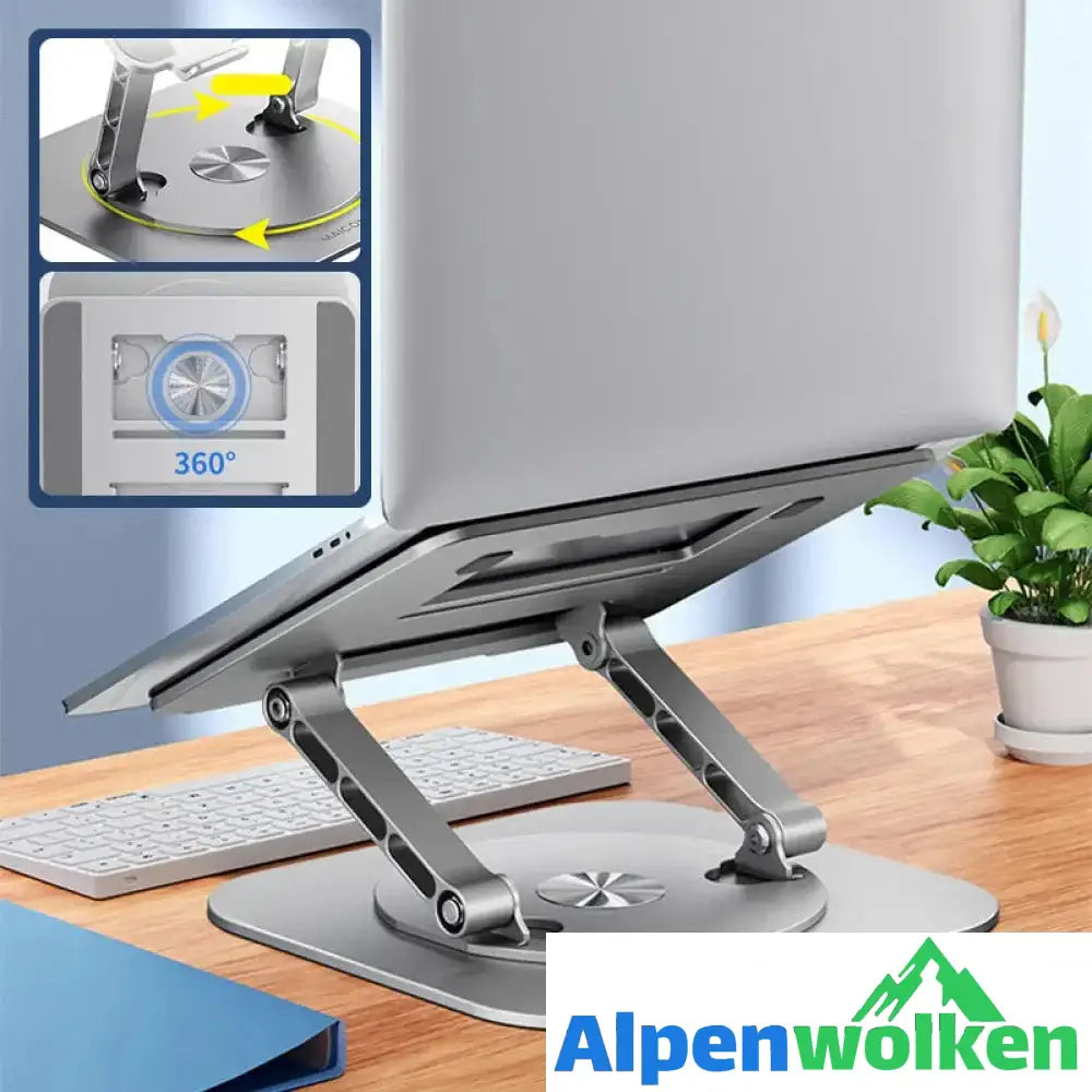 Alpenwolken - Drehbare Laptophalterung aus Aluminiumlegierung