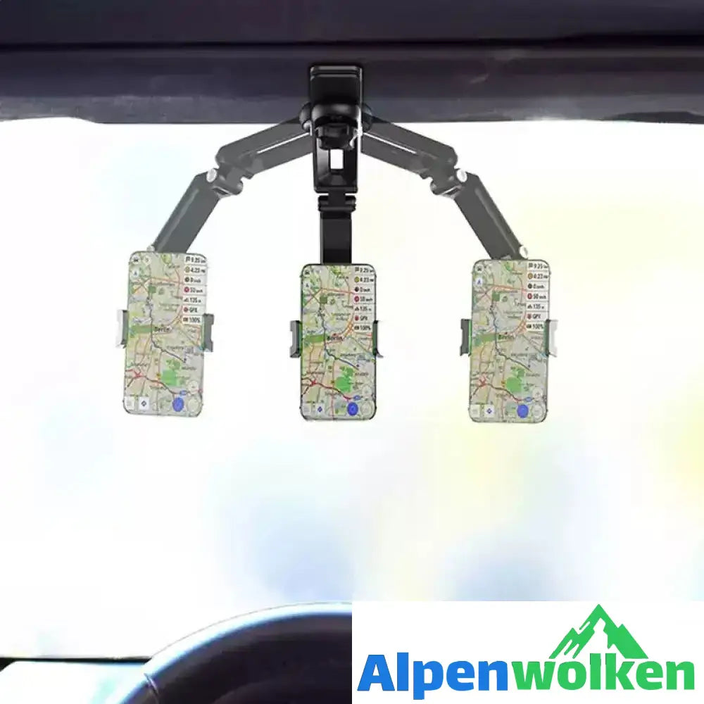 Alpenwolken - 🚗Drehbarer Multifunktionaler Sonnenblenden-Handyhalter