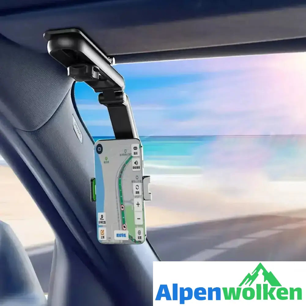 Alpenwolken - 🚗Drehbarer Multifunktionaler Sonnenblenden-Handyhalter