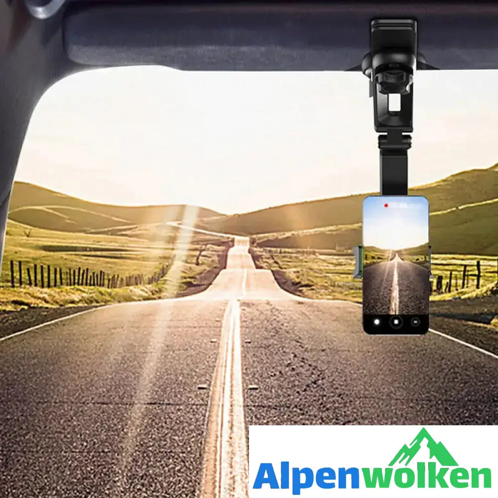 Alpenwolken - 🚗Drehbarer Multifunktionaler Sonnenblenden-Handyhalter