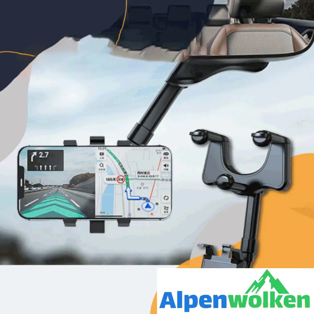 Alpenwolken - Drehbarer und einziehbarer Handyhalter