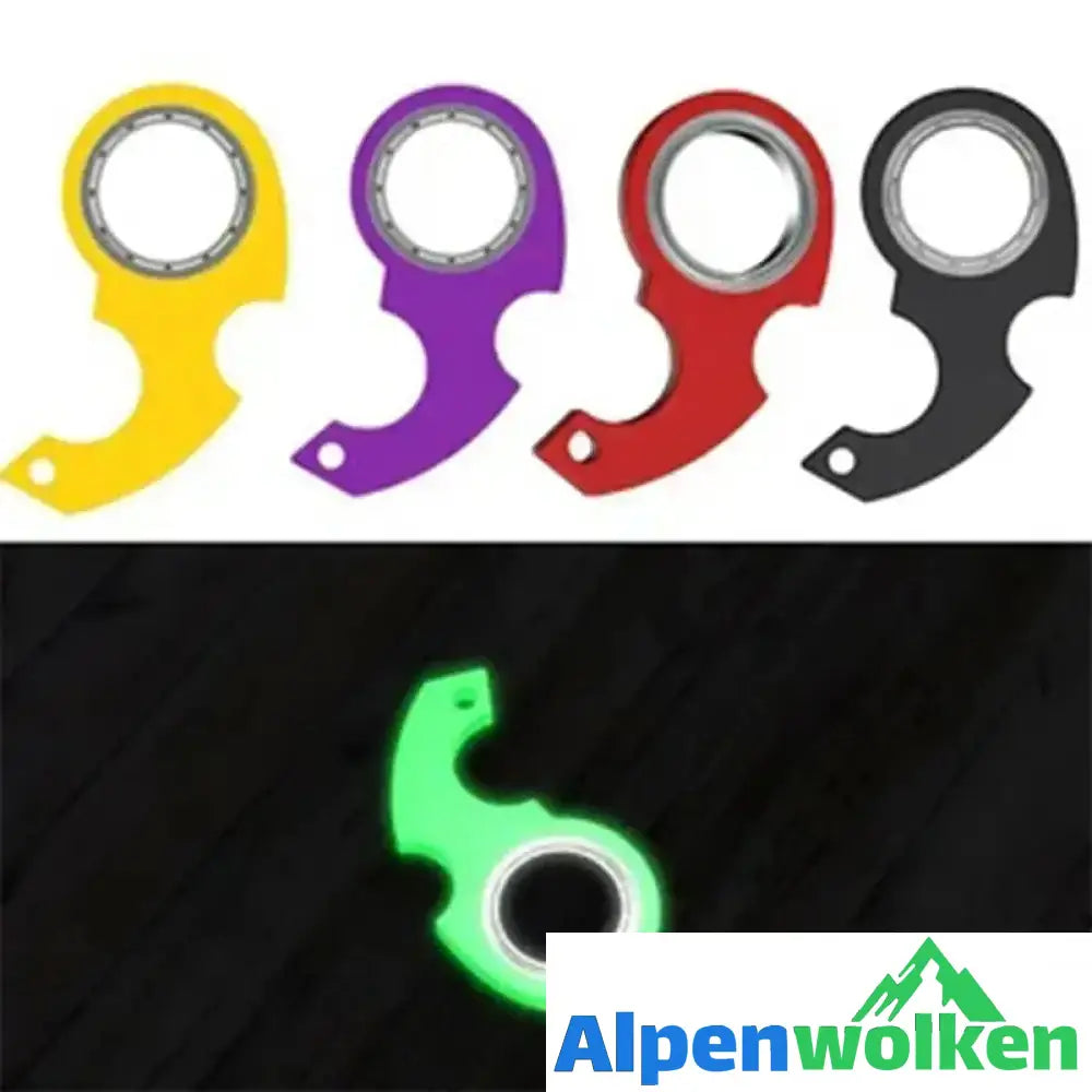 Alpenwolken - Drehender Schlüsselanhänger Fidget