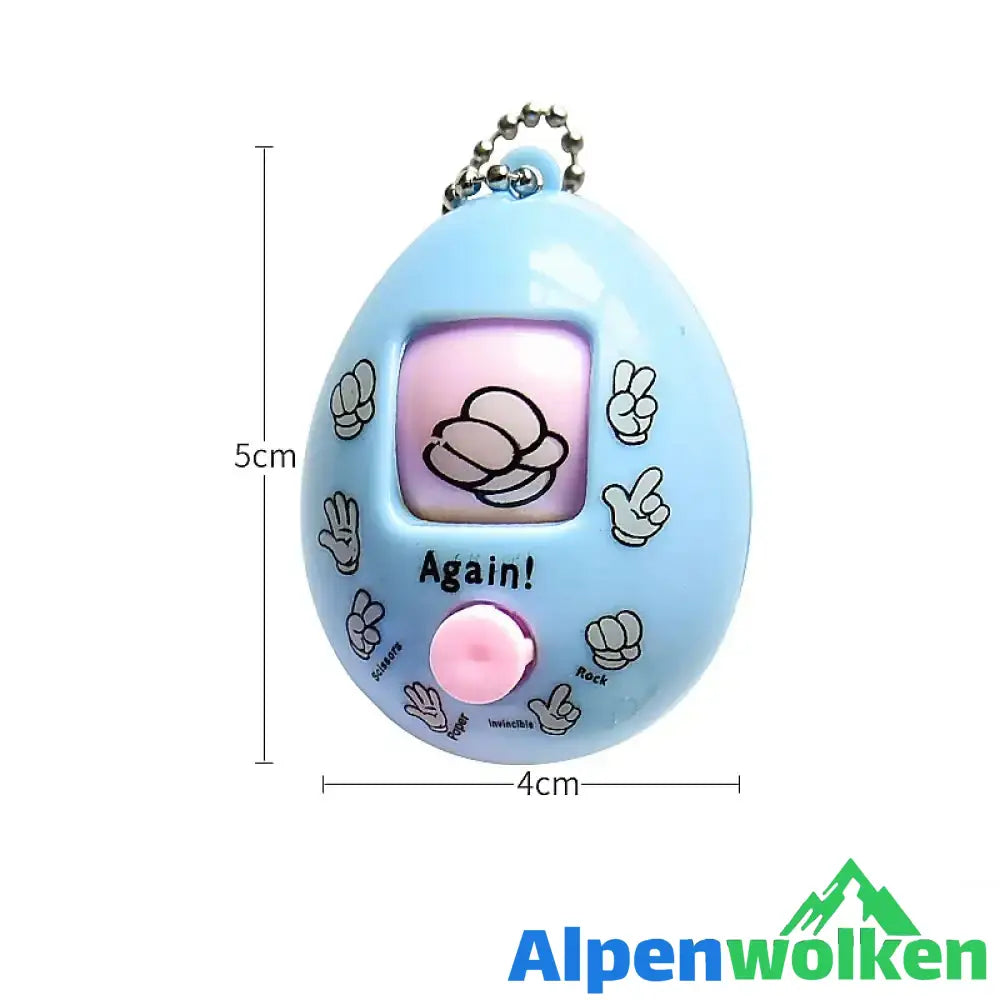 Alpenwolken - Ei-Deisgn-Schlüsselanhänger