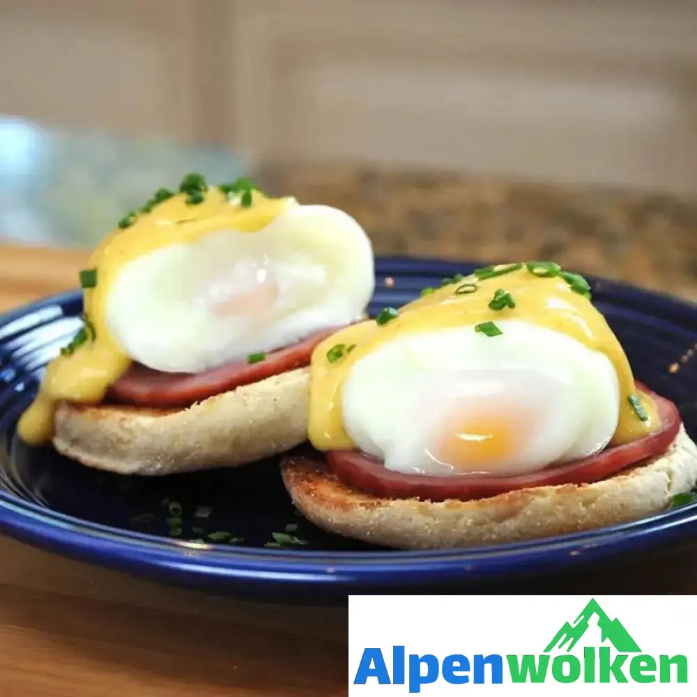 Alpenwolken - Eierkocher Eggies-Set-Formen mit Eierseparator (BPA Frei)