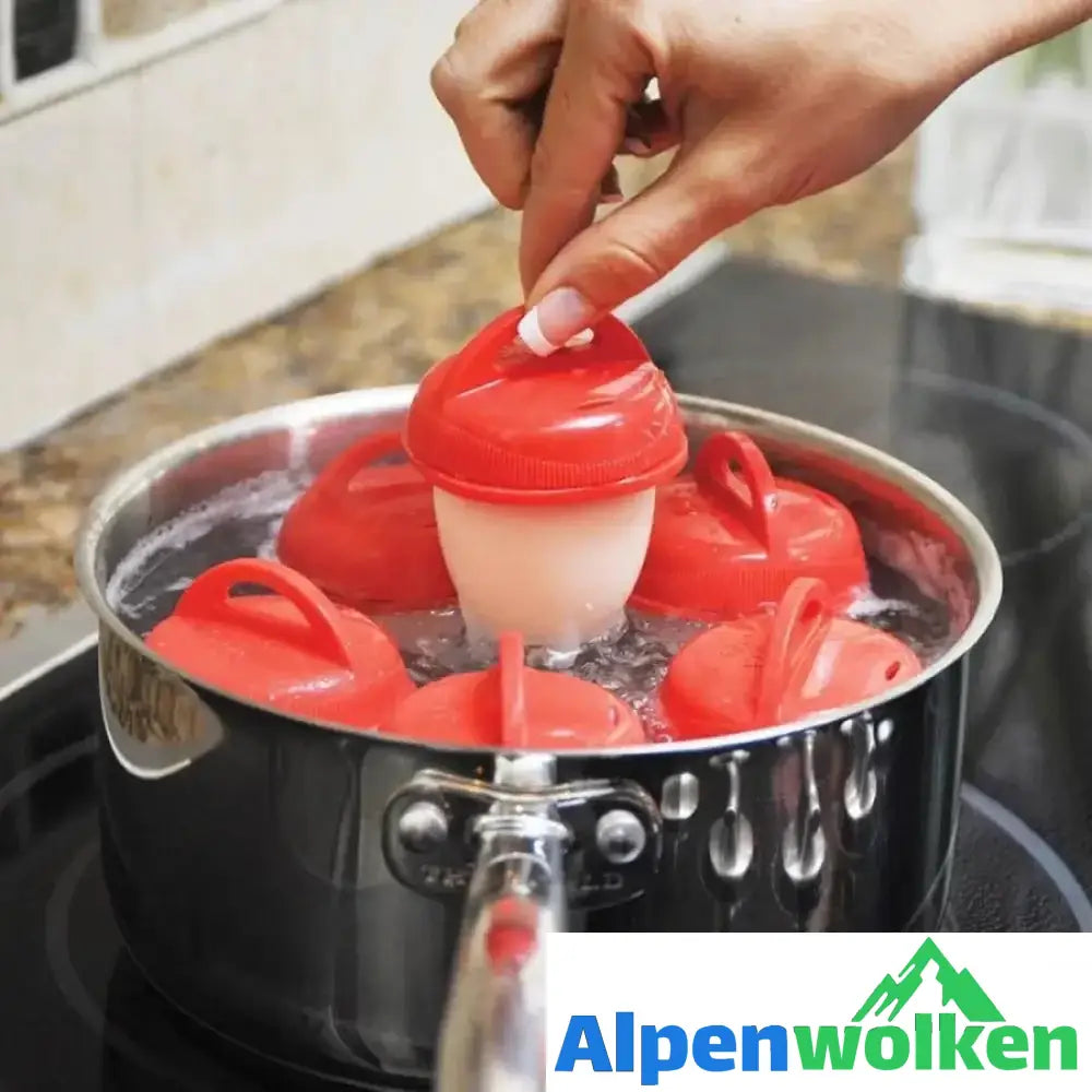 Alpenwolken - Eierkocher Eggies-Set-Formen mit Eierseparator (BPA Frei)