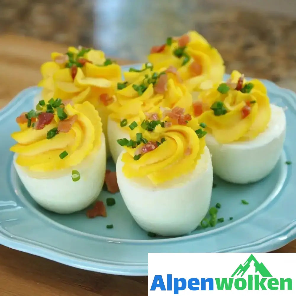 Alpenwolken - Eierkocher Eggies-Set-Formen mit Eierseparator (BPA Frei)