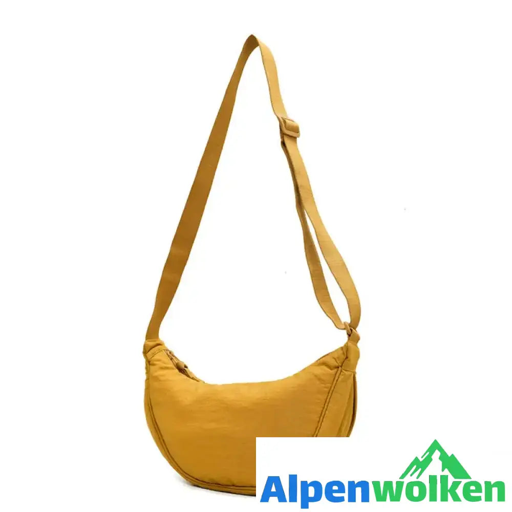 Alpenwolken - 🌈💐Einfache Frauen Dumpling Umhängetasche✨ Gelb