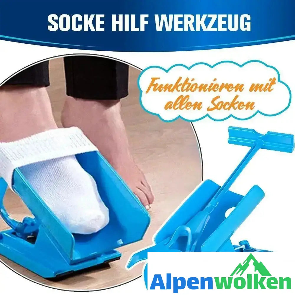 Alpenwolken - Einfaches An- und Ausziehen des Sock Hilf Werkzeug