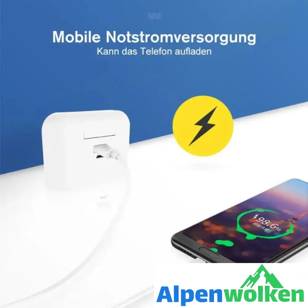 Alpenwolken - Einseitiger ultrakleiner drahtloser Bluetooth-Kopfthörer