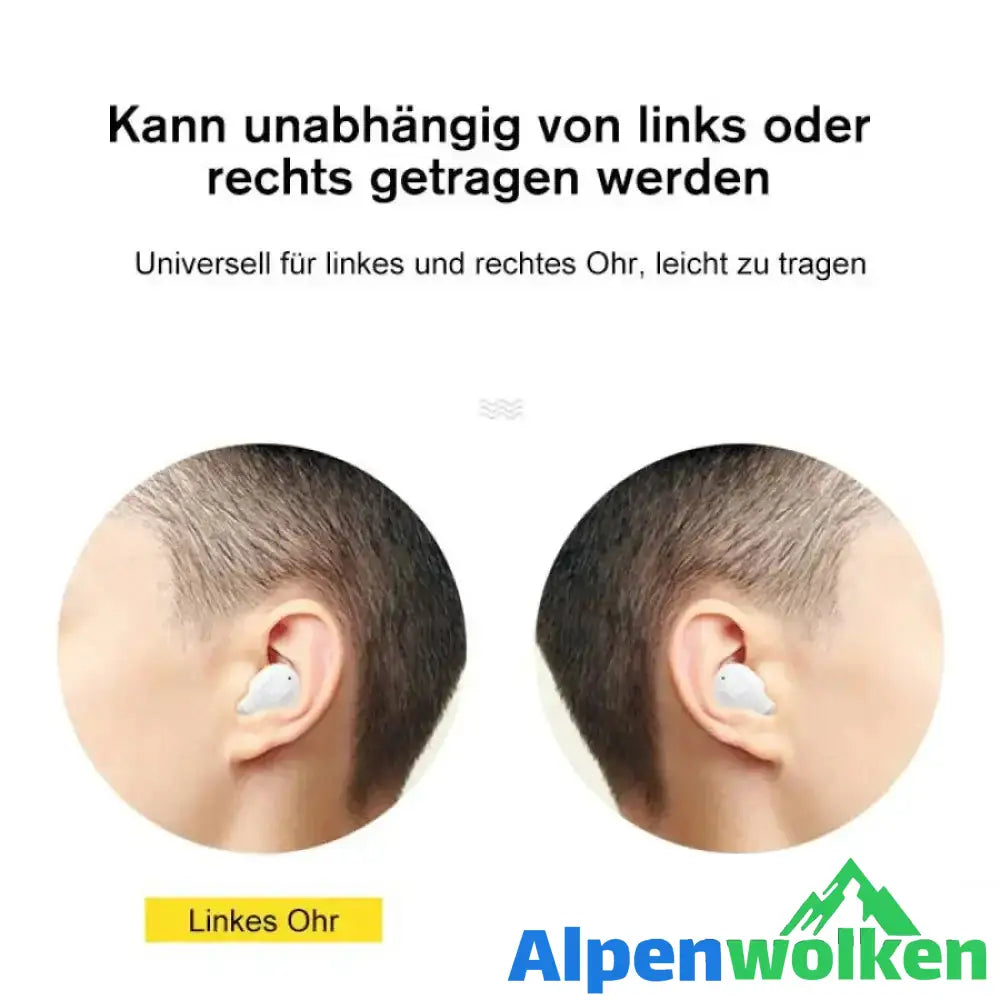 Alpenwolken - Einseitiger ultrakleiner drahtloser Bluetooth-Kopfthörer