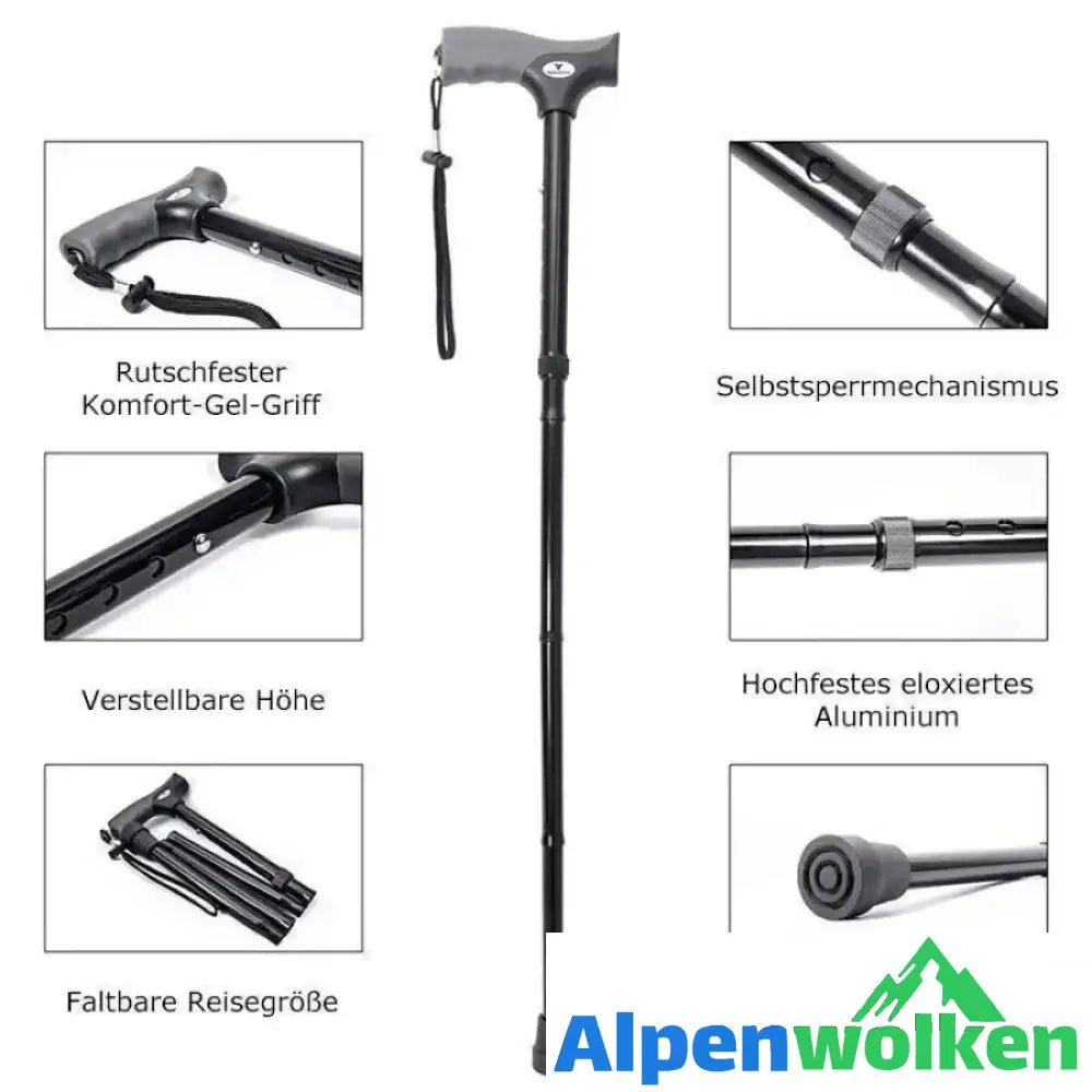 Alpenwolken - Einstellbarer faltbarer LED Stock