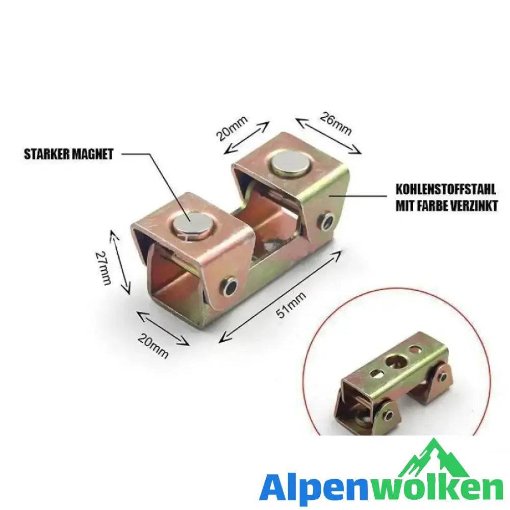 Alpenwolken - Einstellbarer Schweißmagnethalter