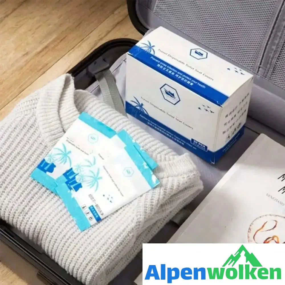 Alpenwolken - Einweg-Toilettensitzabdeckung (50 Stücke)