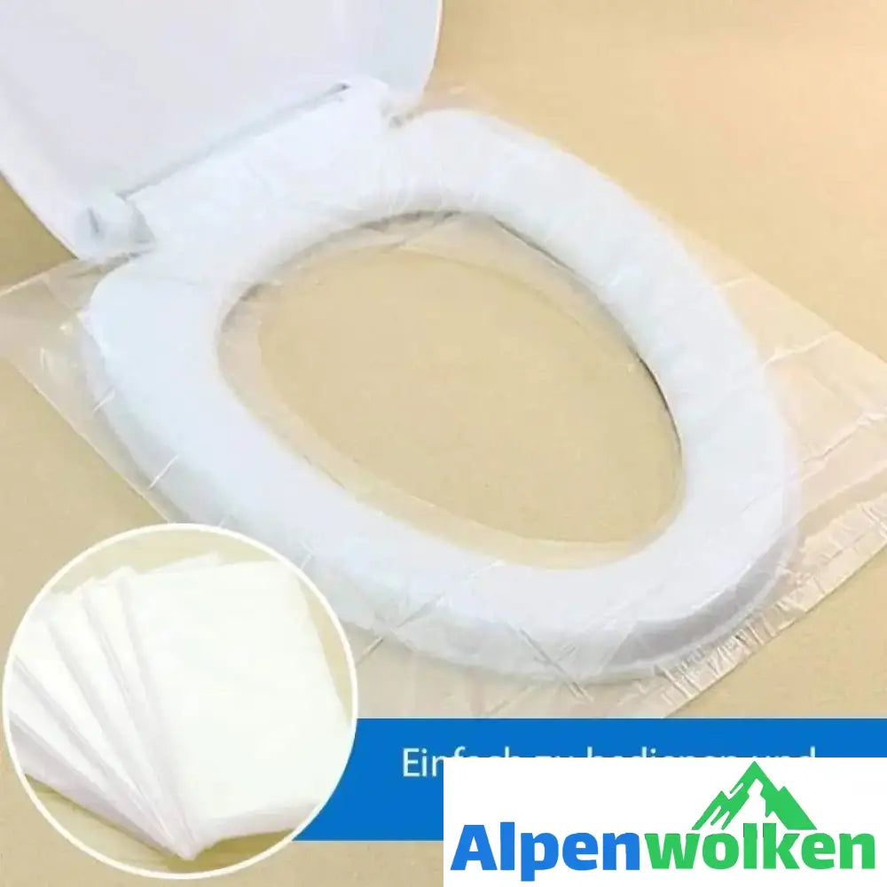 Alpenwolken - Einweg-Toilettensitzabdeckung (50 Stücke)