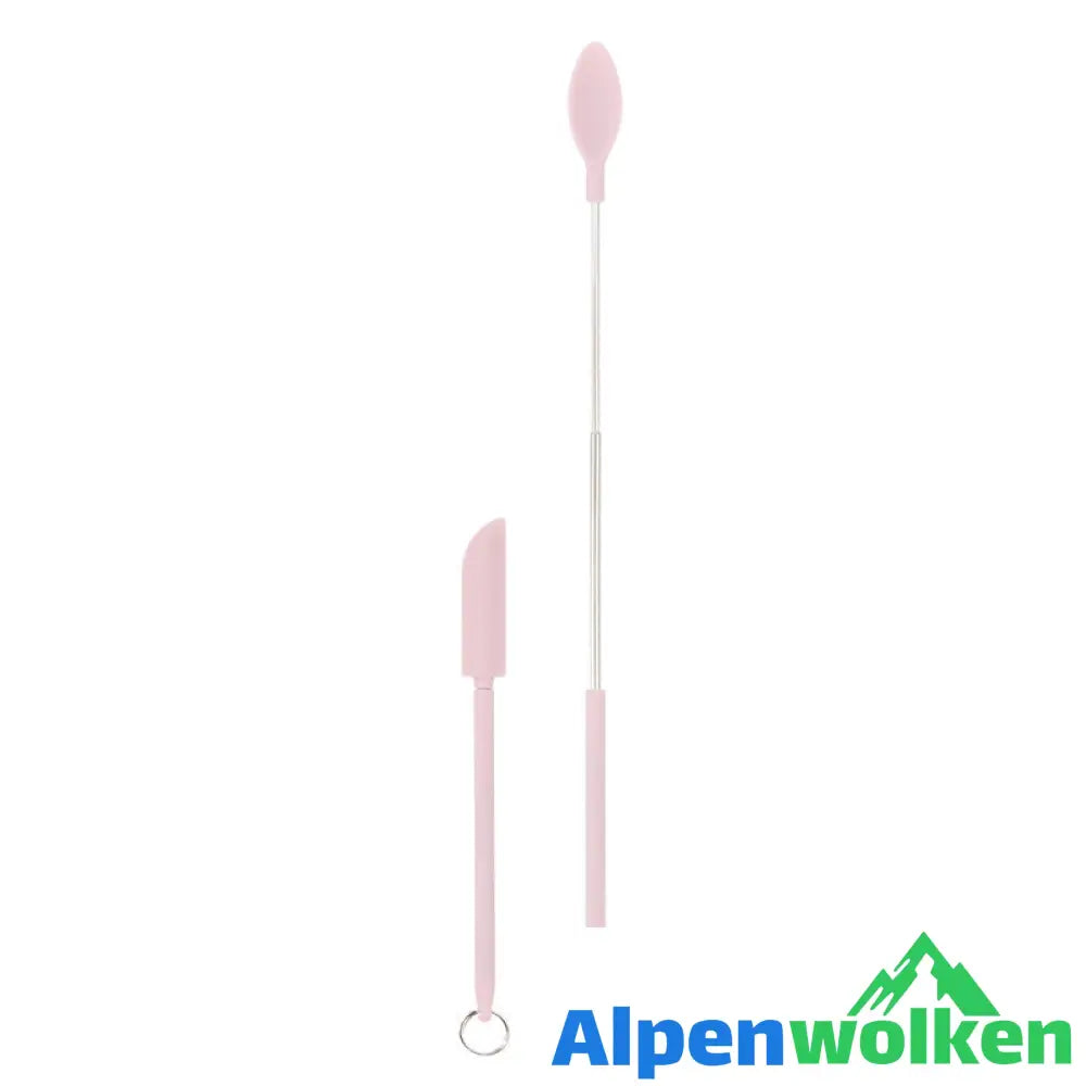 Alpenwolken - 🍴🍰Einziehbarer Mini-Löffel aus Silikon