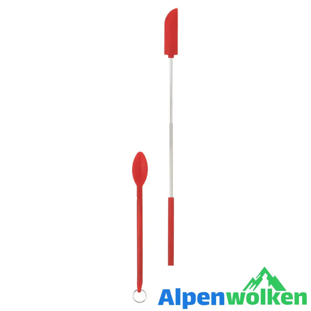 Alpenwolken - 🍴🍰Einziehbarer Mini-Löffel aus Silikon