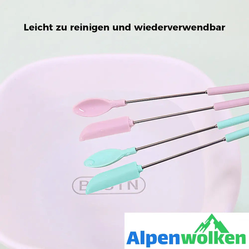 Alpenwolken - 🍴🍰Einziehbarer Mini-Löffel aus Silikon