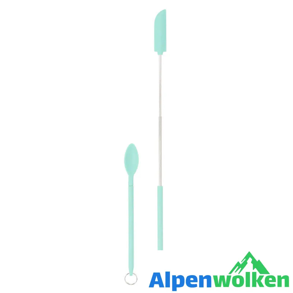 Alpenwolken - 🍴🍰Einziehbarer Mini-Löffel aus Silikon