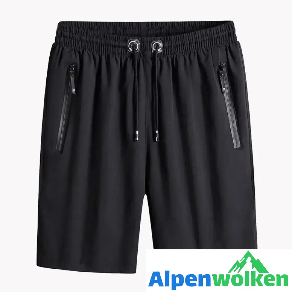 Alpenwolken - Eisseide-Stretch-Shorts für Herren