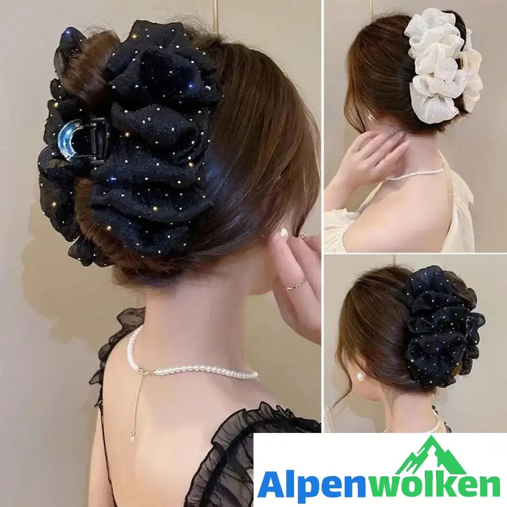 Alpenwolken - Elegante Damen Haifischklammer