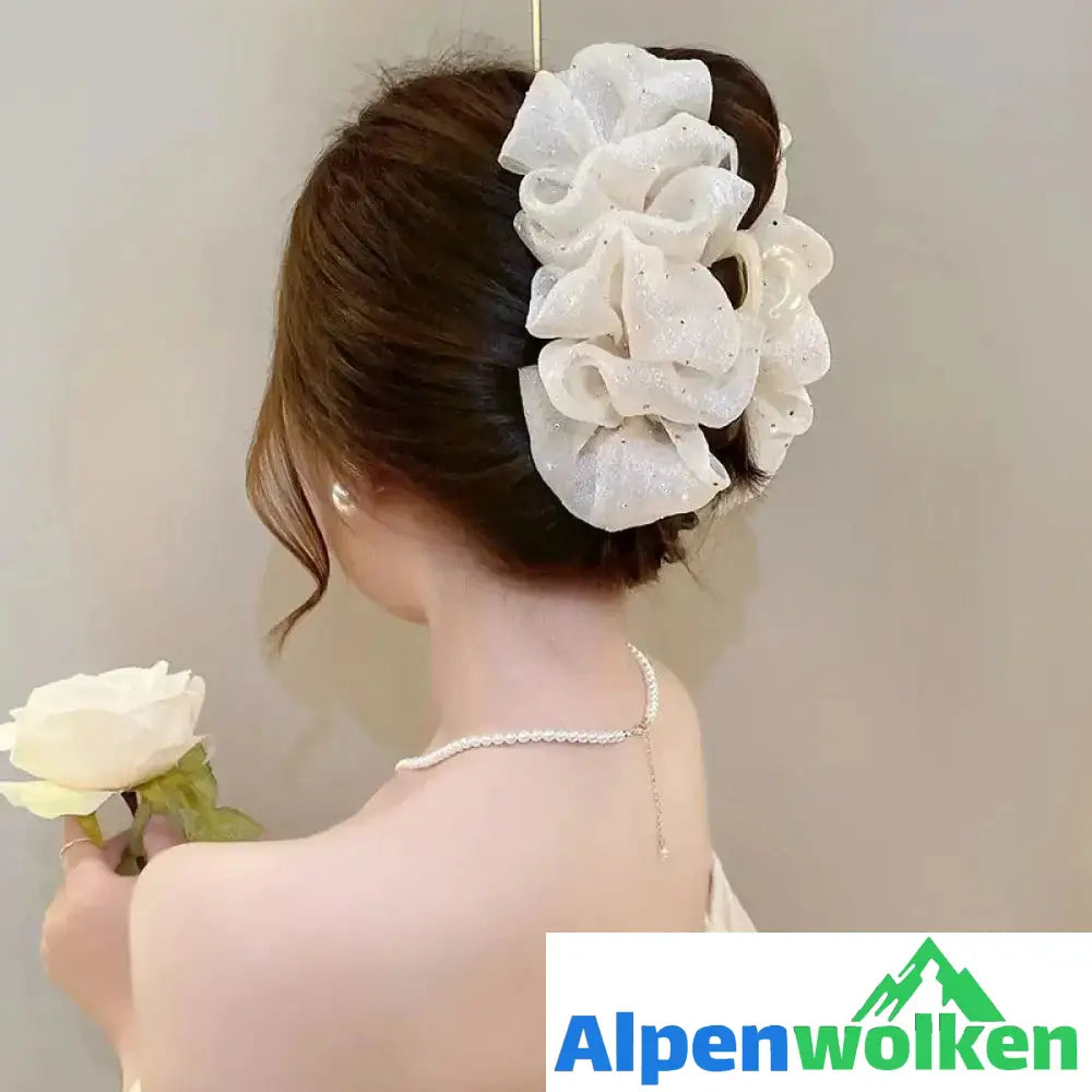 Alpenwolken - Elegante Damen Haifischklammer