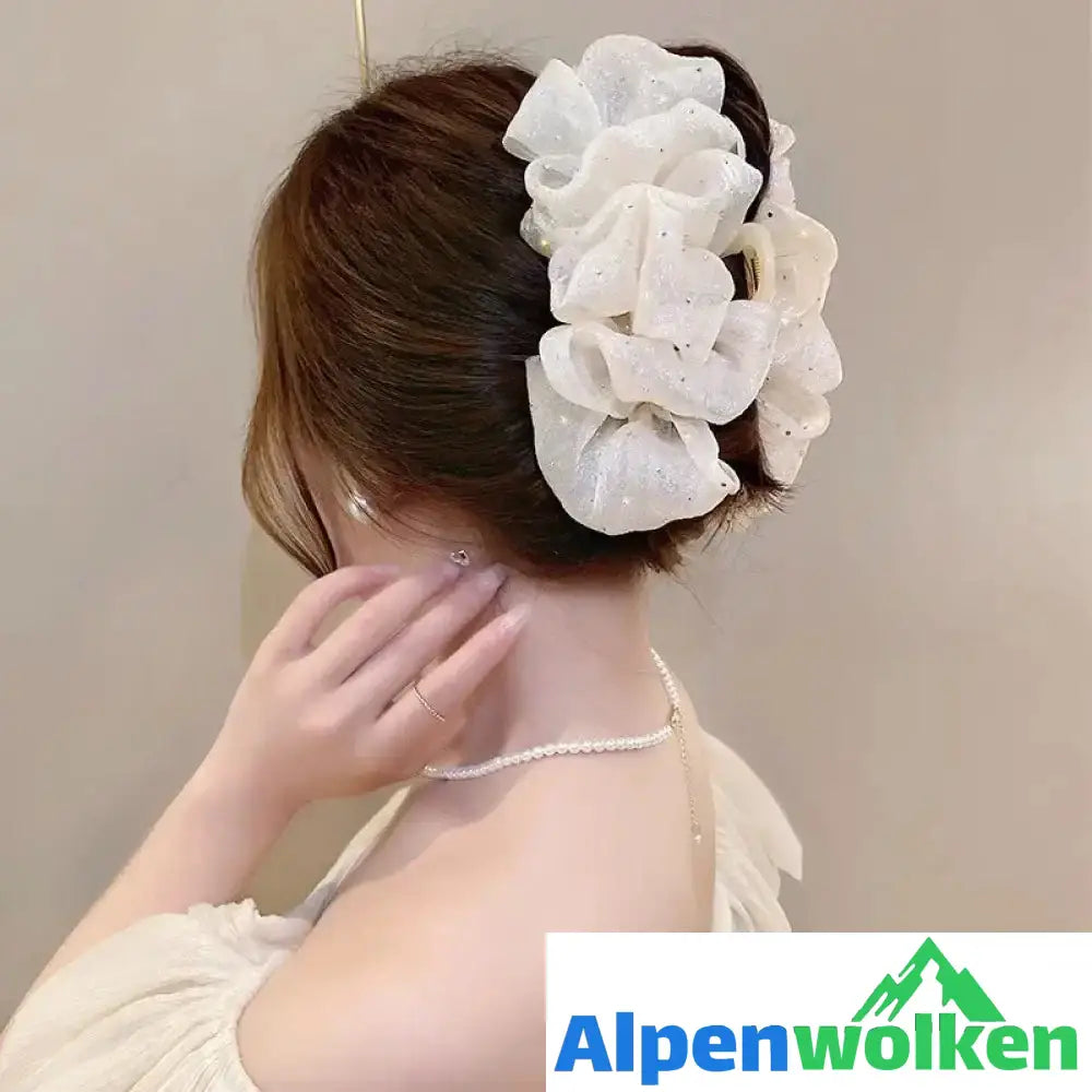 Alpenwolken - Elegante Damen Haifischklammer