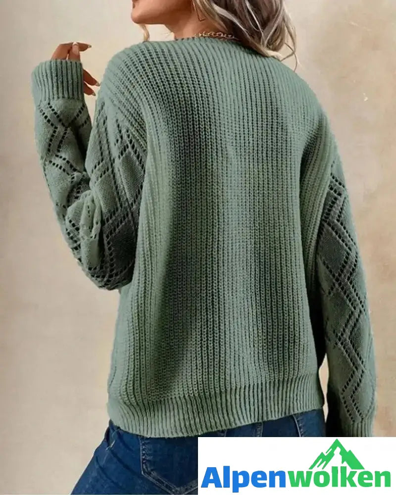 Alpenwolken - Elegante Pullover mit V-Ausschnitt